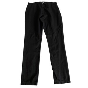 Eileen Fisher Pull On  Stretch Black‎ Pants Petite Women's Sz PP